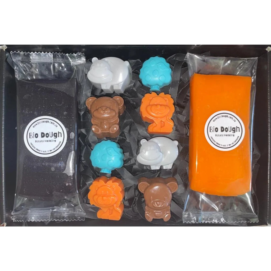Bio Dough Figurines - Adventure Animals - Brain Spice