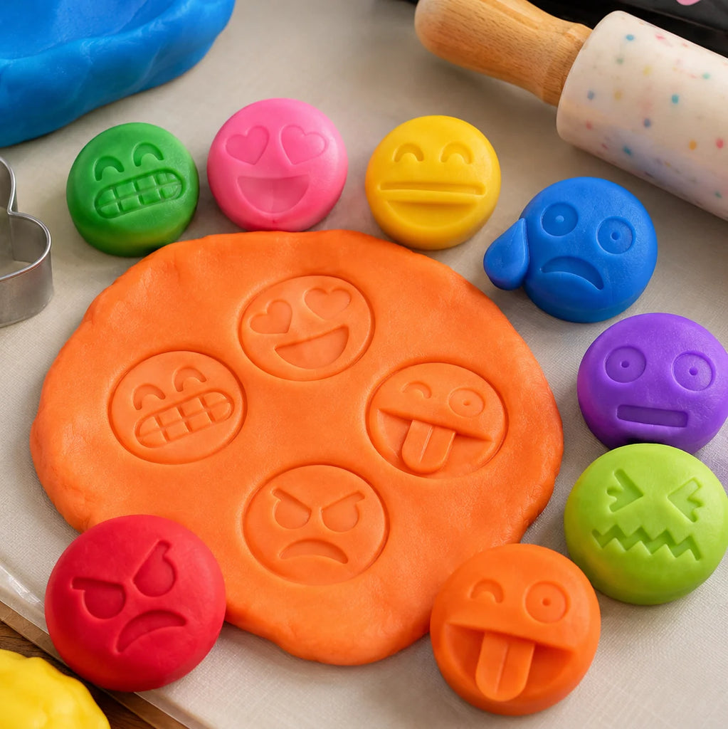 Bio Dough Figurines - Emotion Emojis - Brain Spice
