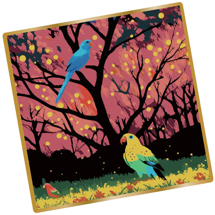 Bird - Metallic Paint by Number - Brain Spice