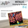 Bird - Metallic Paint by Number - Brain Spice