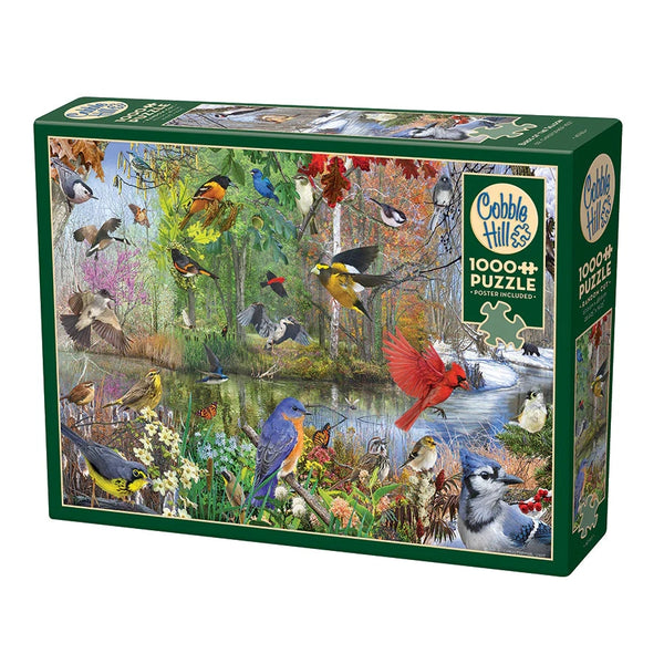 Birds of the Season - Jigsaw 1000pc
