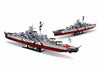 Bismarck Battleship 2-in-1 - Model Bricks 1849pcs - Brain Spice