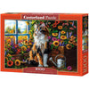 Blooming Cat Meditation - Jigsaw 1000pc - Brain Spice