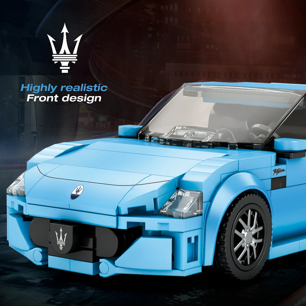 Blue 1:24 Gran Turismo Maserati - 384pc - Brain Spice