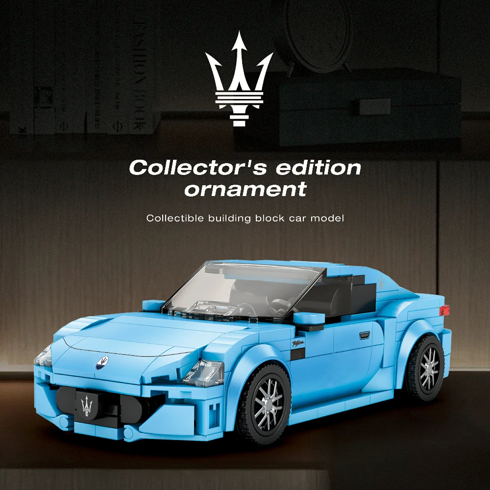 Blue 1:24 Gran Turismo Maserati - 384pc - Brain Spice