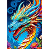 Blue Dragon - Jigsaw 1000pc - Brain Spice