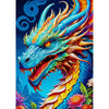 Blue Dragon - Jigsaw 1000pc - Brain Spice