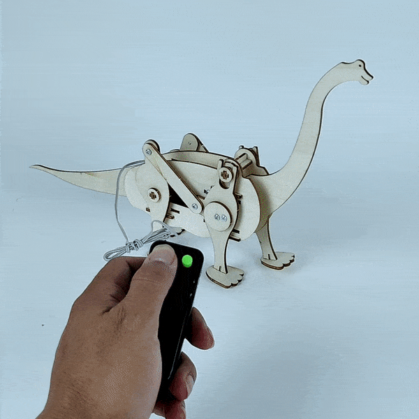 Brachiosaurus - Dinosaur Robot DIY Kit - Brain Spice