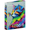 Bright Cat and Butterfly - Jigsaw 1000pc - Brain Spice