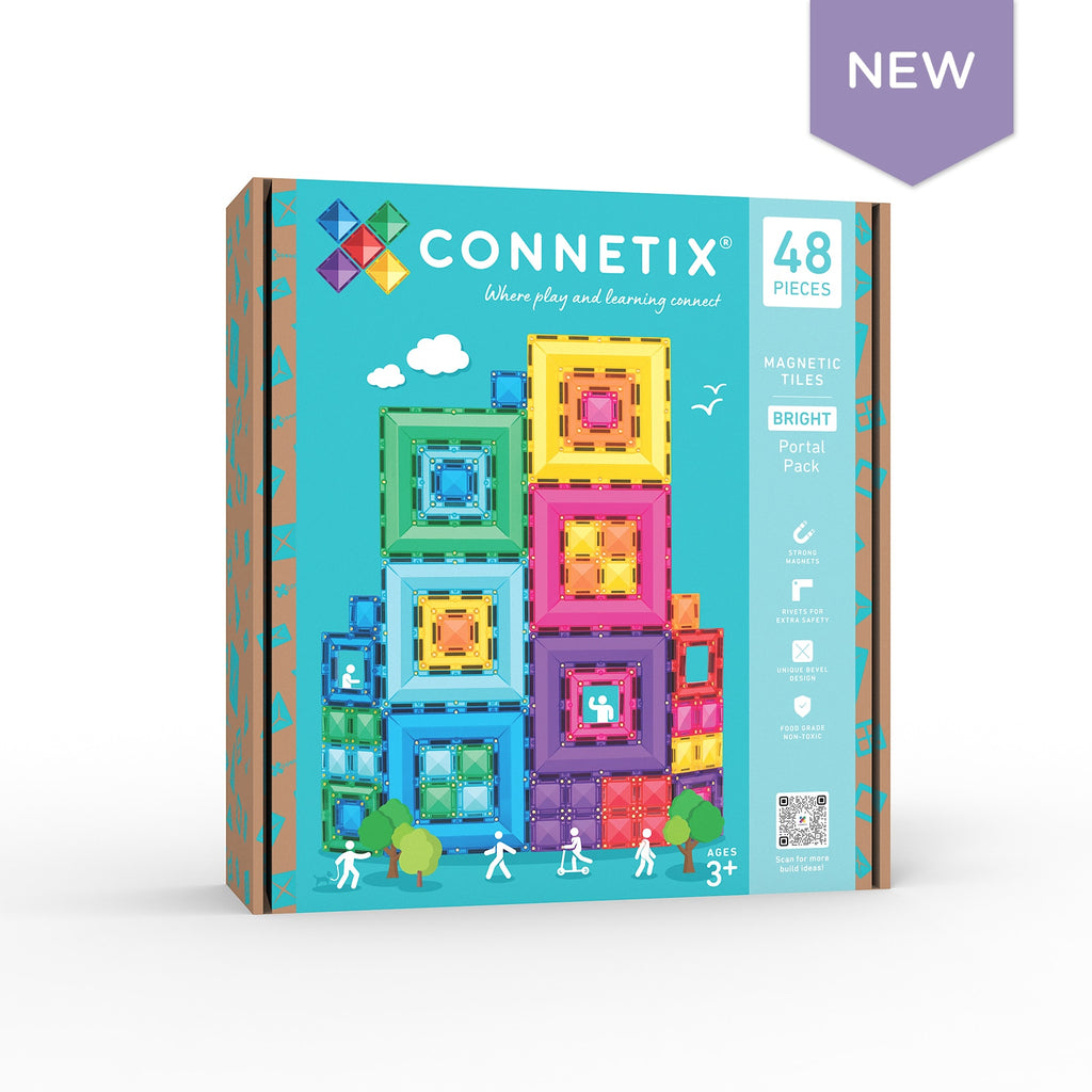 Bright Portal Pack - Connetix - 48pc - Brain Spice
