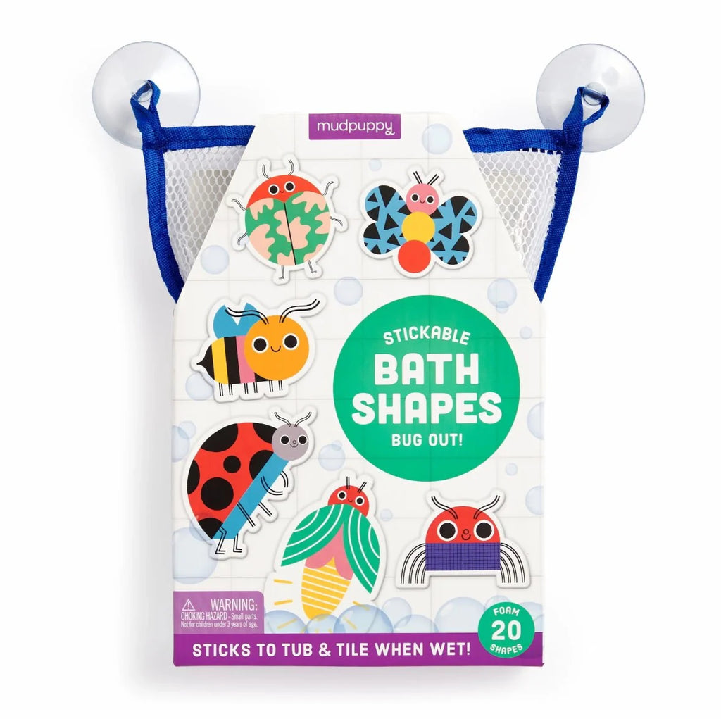 Bug Out - Stickable Foam Bath Shapes - Brain Spice