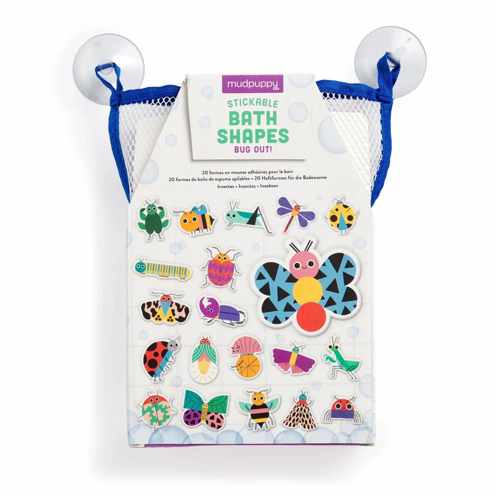 Bug Out - Stickable Foam Bath Shapes - Brain Spice