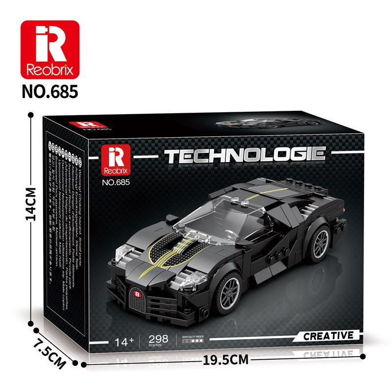 Bugatti La Voiture Noire - 298pc - Brain Spice