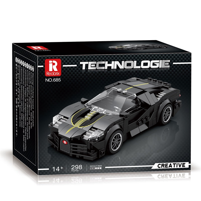 Bugatti La Voiture Noire - 298pc - Brain Spice