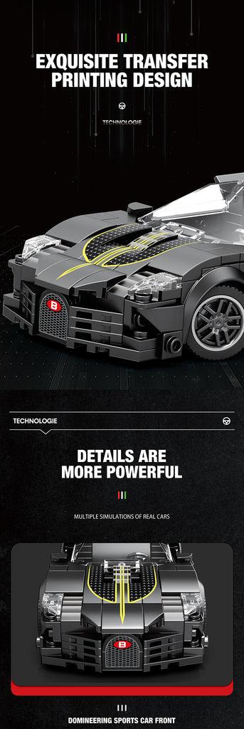 Bugatti La Voiture Noire - 298pc - Brain Spice