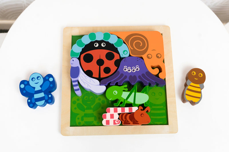 Bugs Chunky Puzzle - Brain Spice