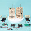 Build and Learn Walkie-Talkie STEM Kit (Set of 2) - Brain Spice