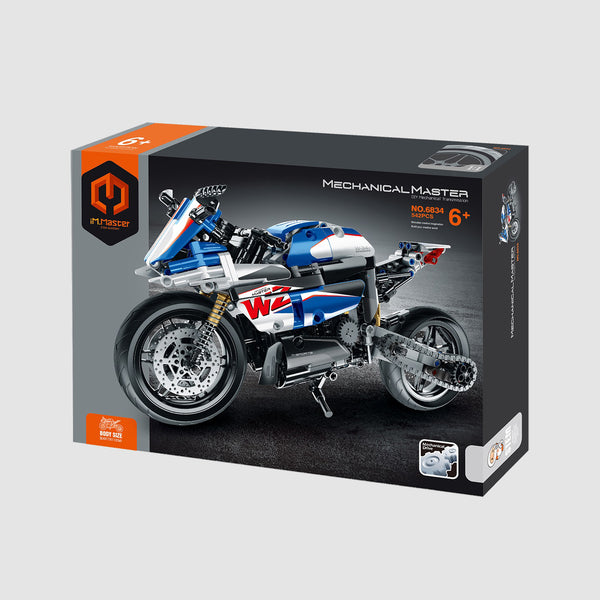 Building Block Motorcycle - 542pcs