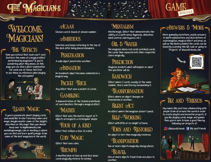 The Magicians - Playing Cards - Brain Spice