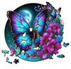 Butterfly Wooden Jigsaw - 200pc - Brain Spice