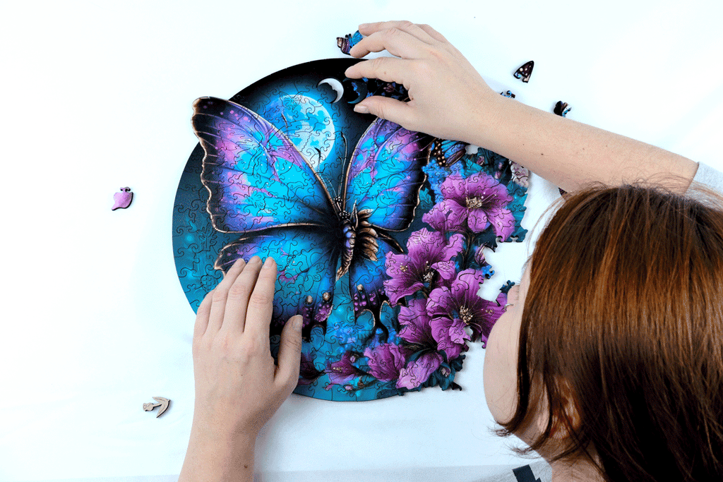 Butterfly Wooden Jigsaw - 200pc - Brain Spice