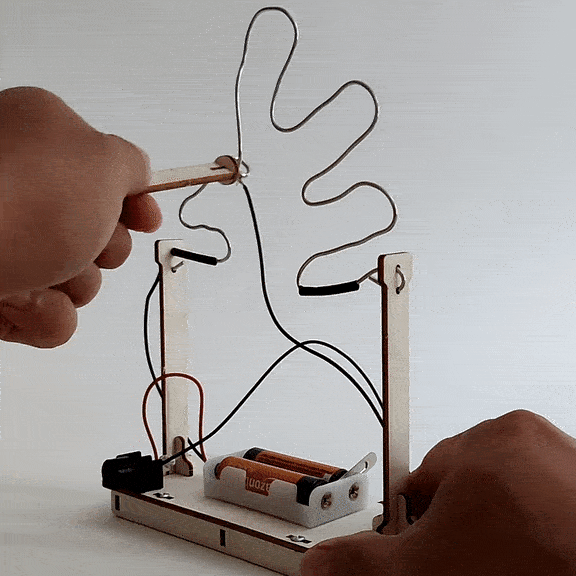 Buzz Wire Game DIY Kit - Brain Spice
