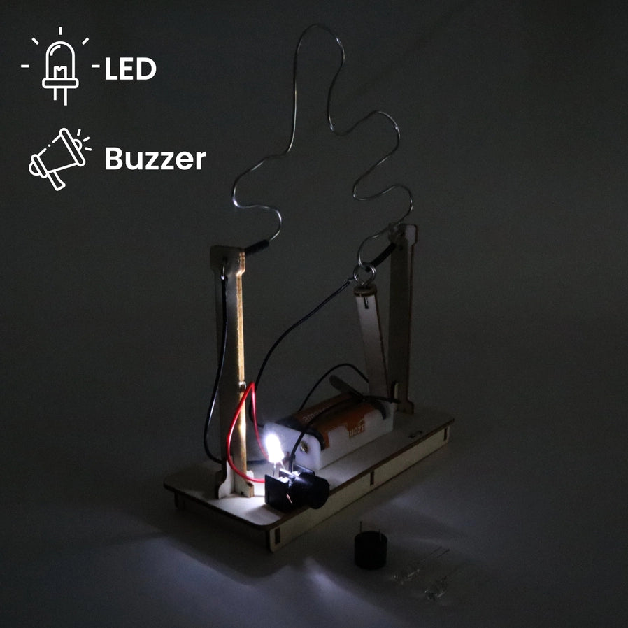 Buzz Wire Game DIY Kit - Brain Spice