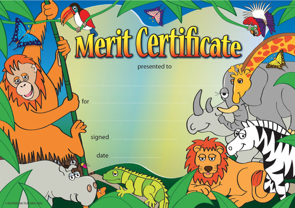 Wild Jungle - Certificate - Brain Spice