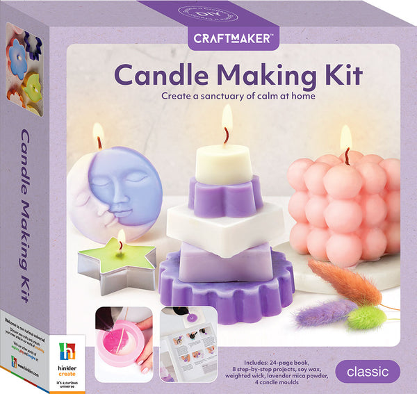 Candle Making Kit - CraftMaker - Brain Spice