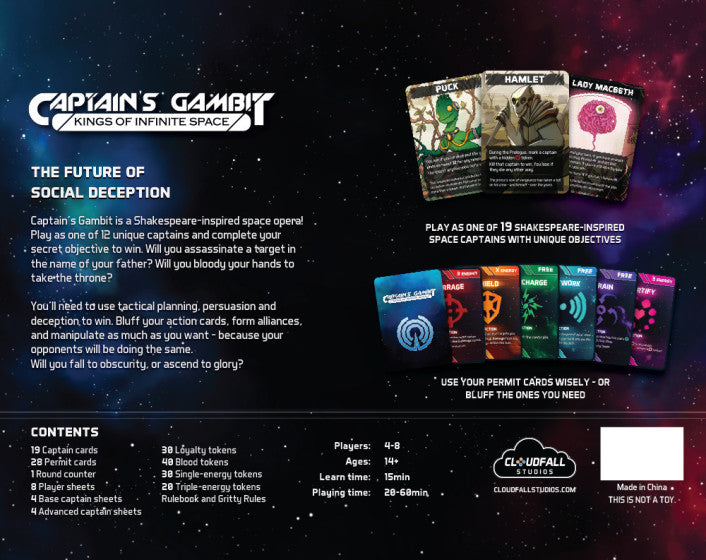 Captains Gambit - Kings of Infinite Space - Brain Spice