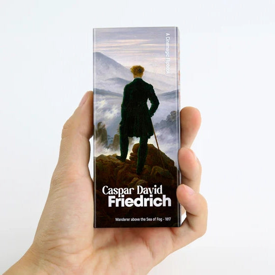 Caspar David Friedrich Flipbook - The Painters Collection - Brain Spice