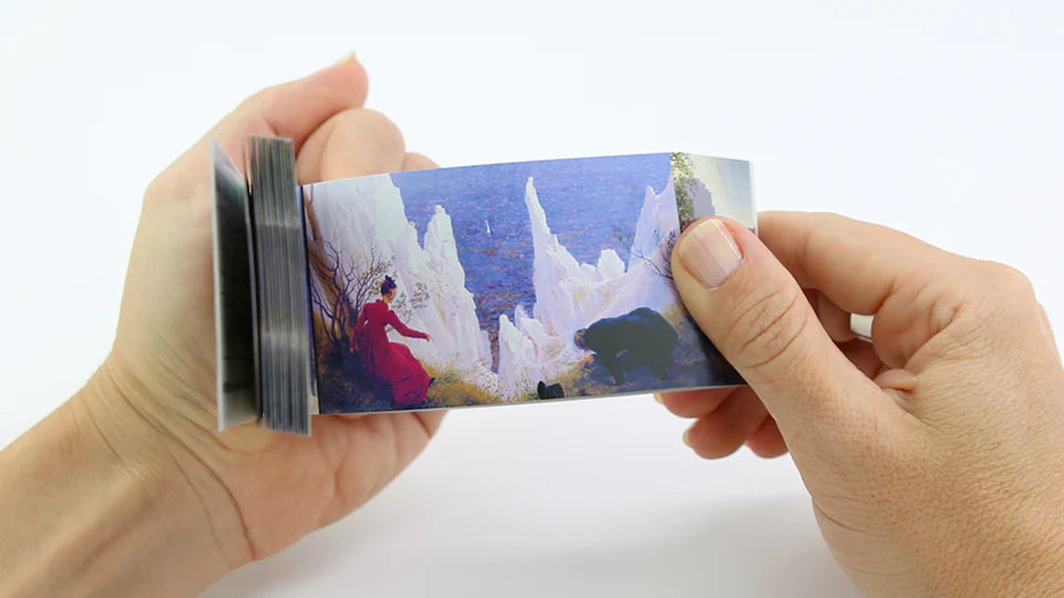 Caspar David Friedrich Flipbook - The Painters Collection - Brain Spice