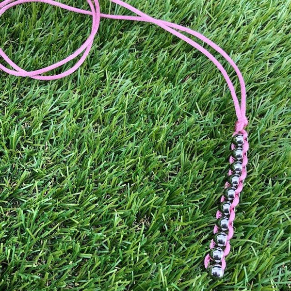 Caterpillar Unisex Necklace - Dusty Pink - KAIKO Fidgets - Brain Spice