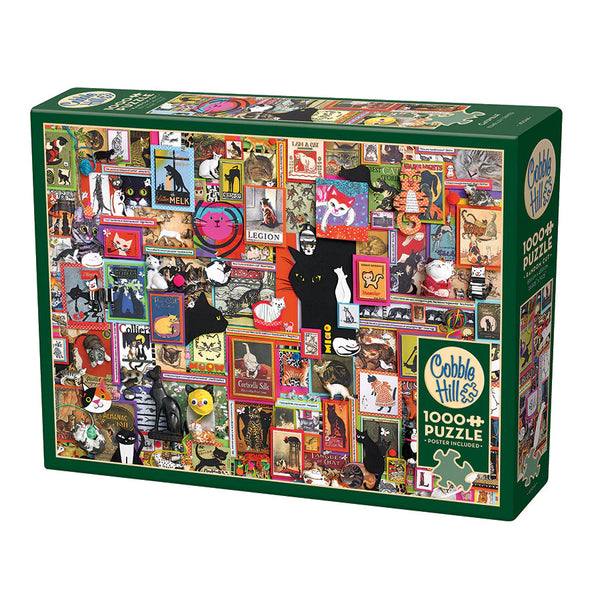 Catsville - Jigsaw 1000pc - Brain Spice