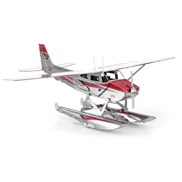 Cessna 182 Float Plane - Metal Earth - Brain Spice