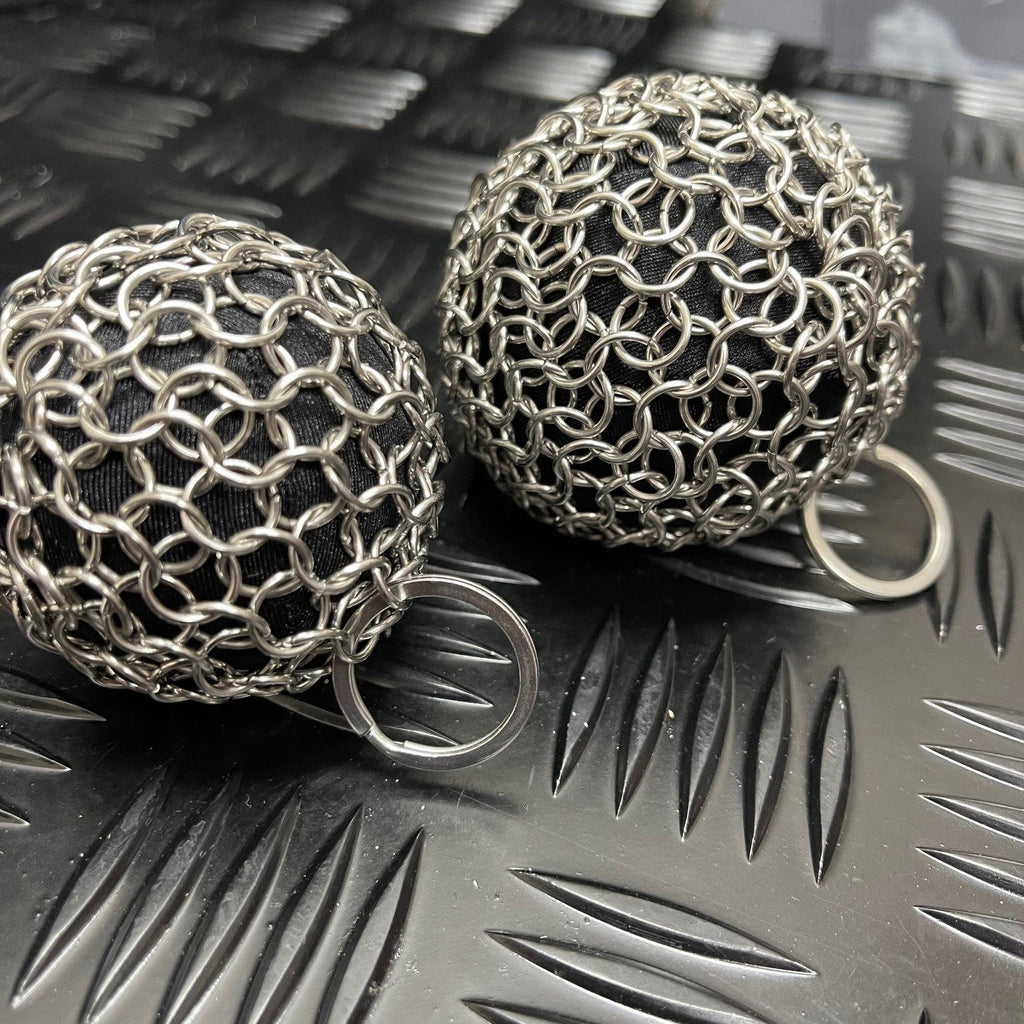 Chain Maille Ball - Large - 70mm - Brain Spice