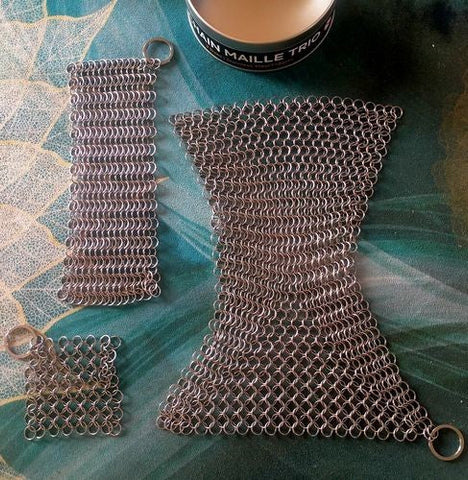 Chain Maille Trio - Set of 3 sizes - Brain Spice