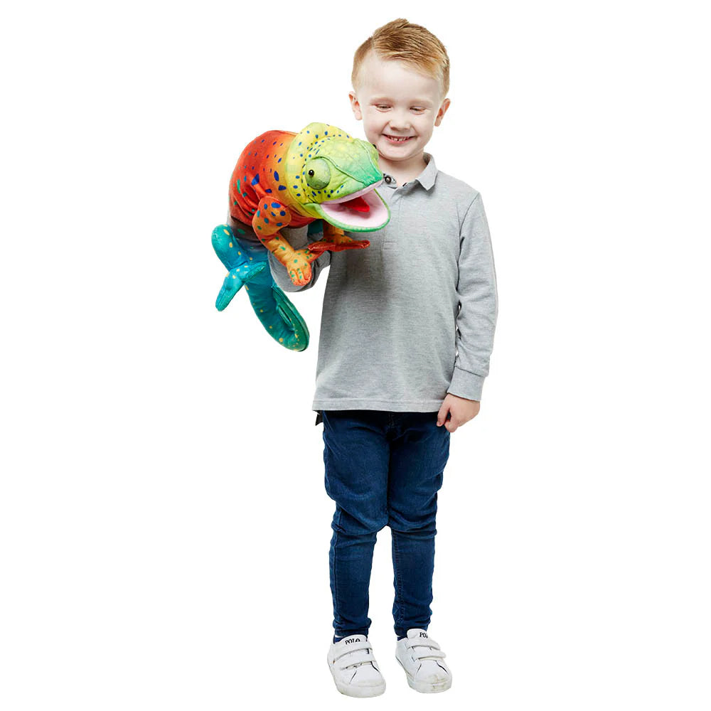 Chameleon - Large Hand Puppet - Brain Spice