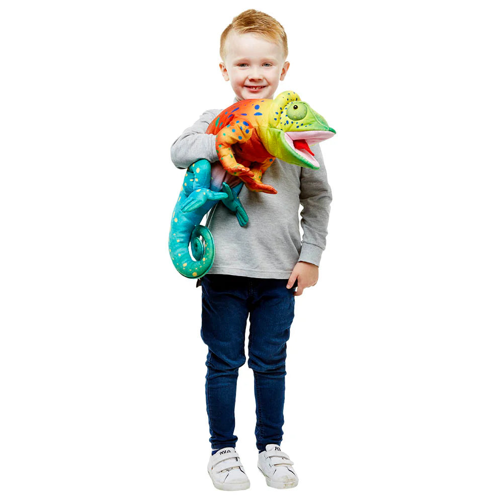 Chameleon - Large Hand Puppet - Brain Spice