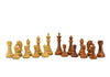 Chess Set - Mahogany With Storage Box and 110mm Pieces 20inch - Brain Spice