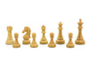 Chess Set - Mahogany With Storage Box and 110mm Pieces 20inch - Brain Spice