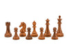 Chess Set - Mahogany With Storage Box and 110mm Pieces 20inch - Brain Spice