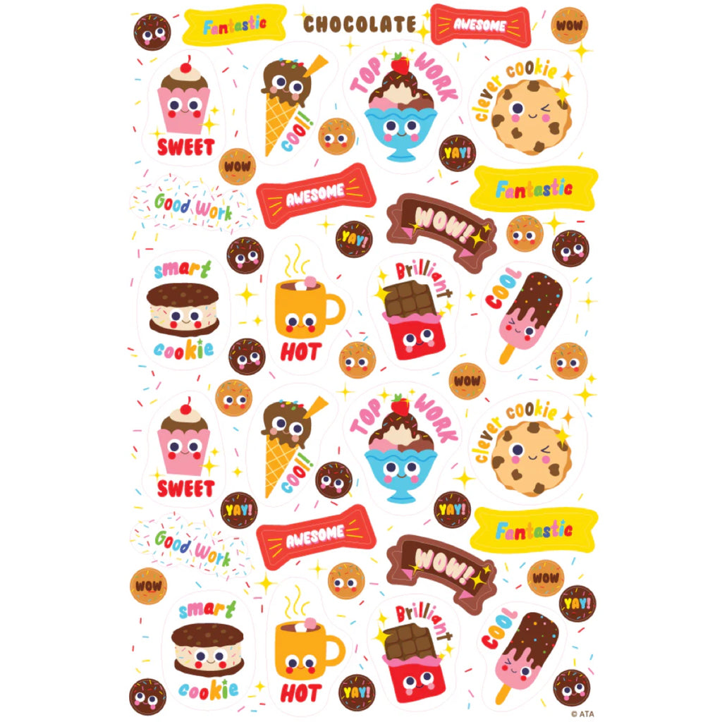 Chocolate - ScentSations Stickers - Brain Spice