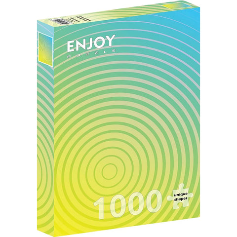 Circle Gradient Four - Jigsaw 1000pc - Brain Spice