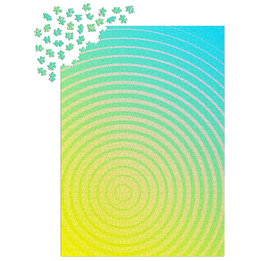 Circle Gradient Four - Jigsaw 1000pc - Brain Spice