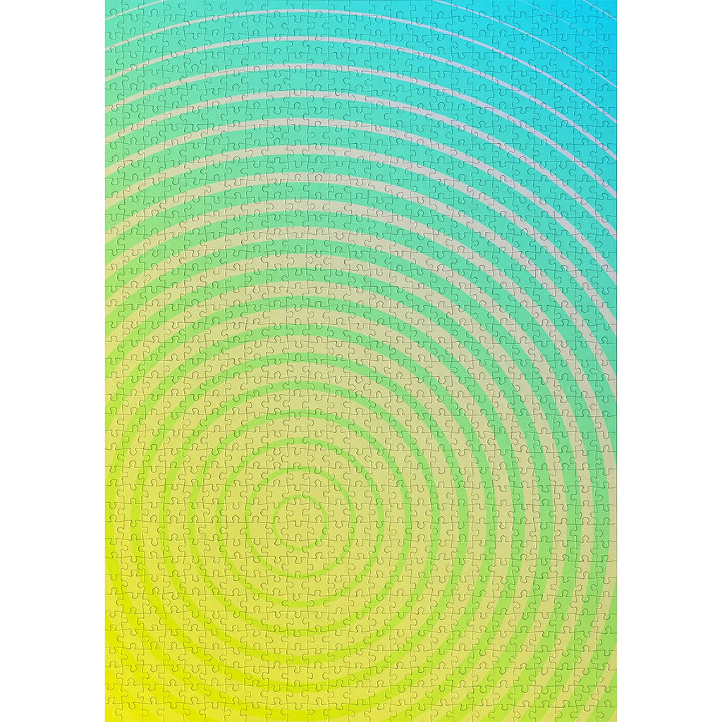 Circle Gradient Four - Jigsaw 1000pc - Brain Spice