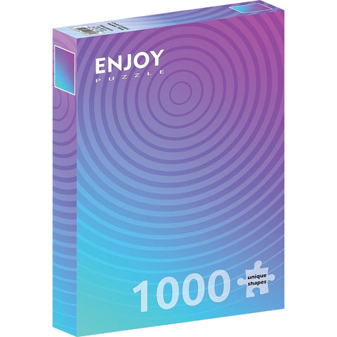 Circle Gradient Three - Jigsaw 1000pc - Brain Spice