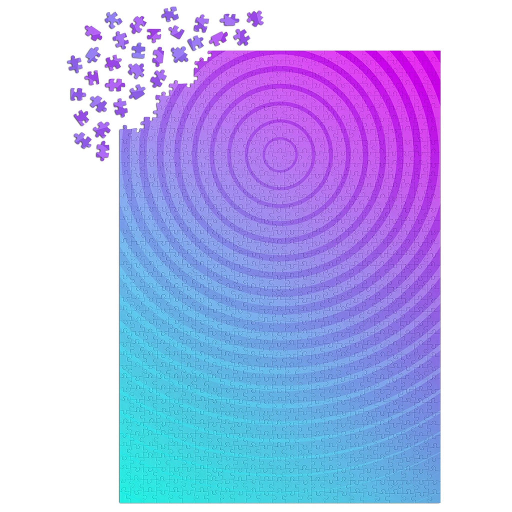 Circle Gradient Three - Jigsaw 1000pc - Brain Spice