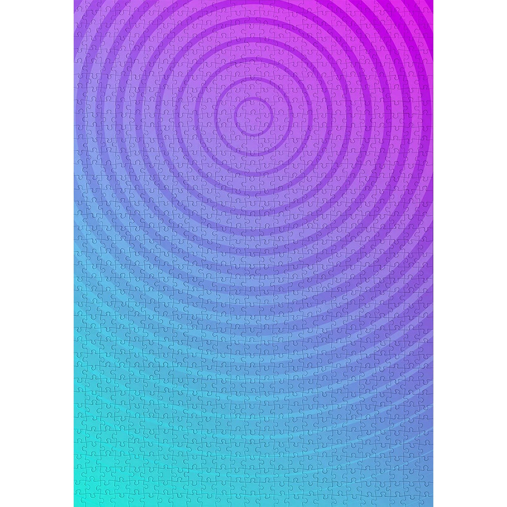 Circle Gradient Three - Jigsaw 1000pc - Brain Spice