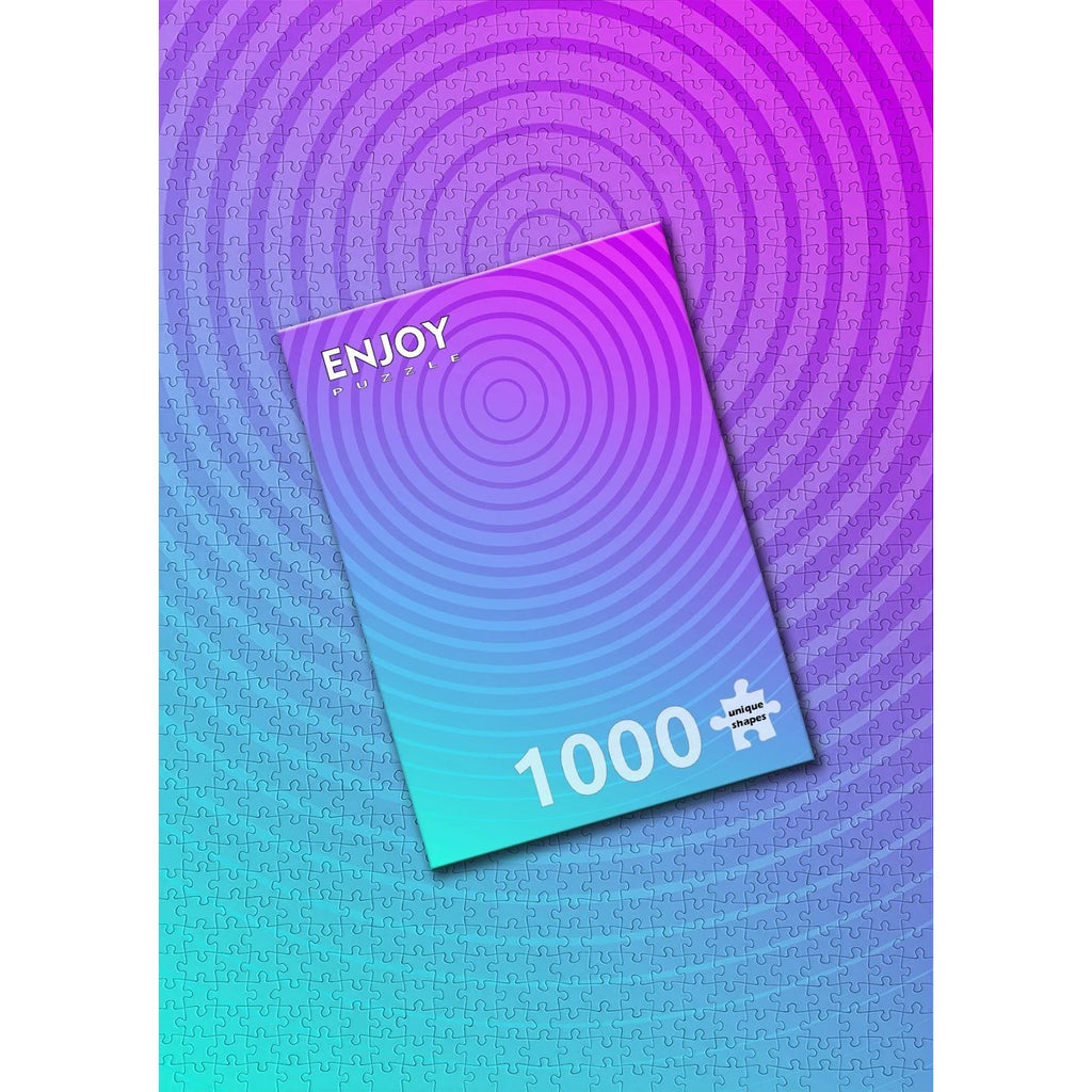 Circle Gradient Three - Jigsaw 1000pc - Brain Spice